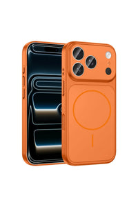 Slim iPhone 17 Pro Max case in hand showing lightweight design and ergonomic grip.