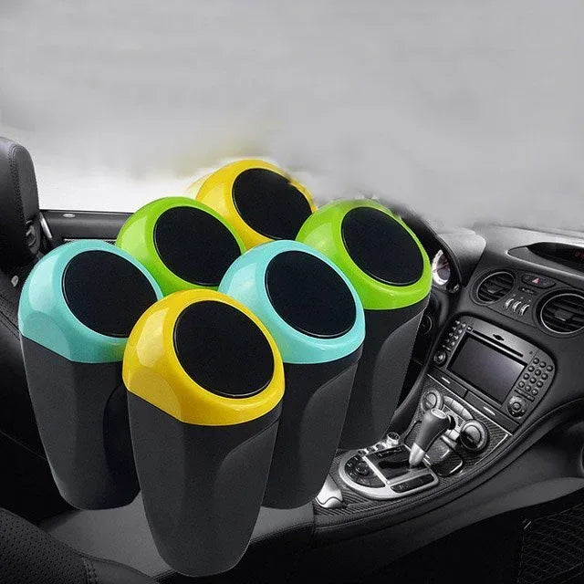Mini Plastic Dustbin For Car - Trustymall
