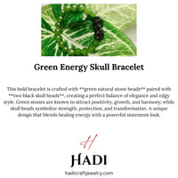 Arrangement of polished green aventurine beads showcasing smooth texture and natural hues.
