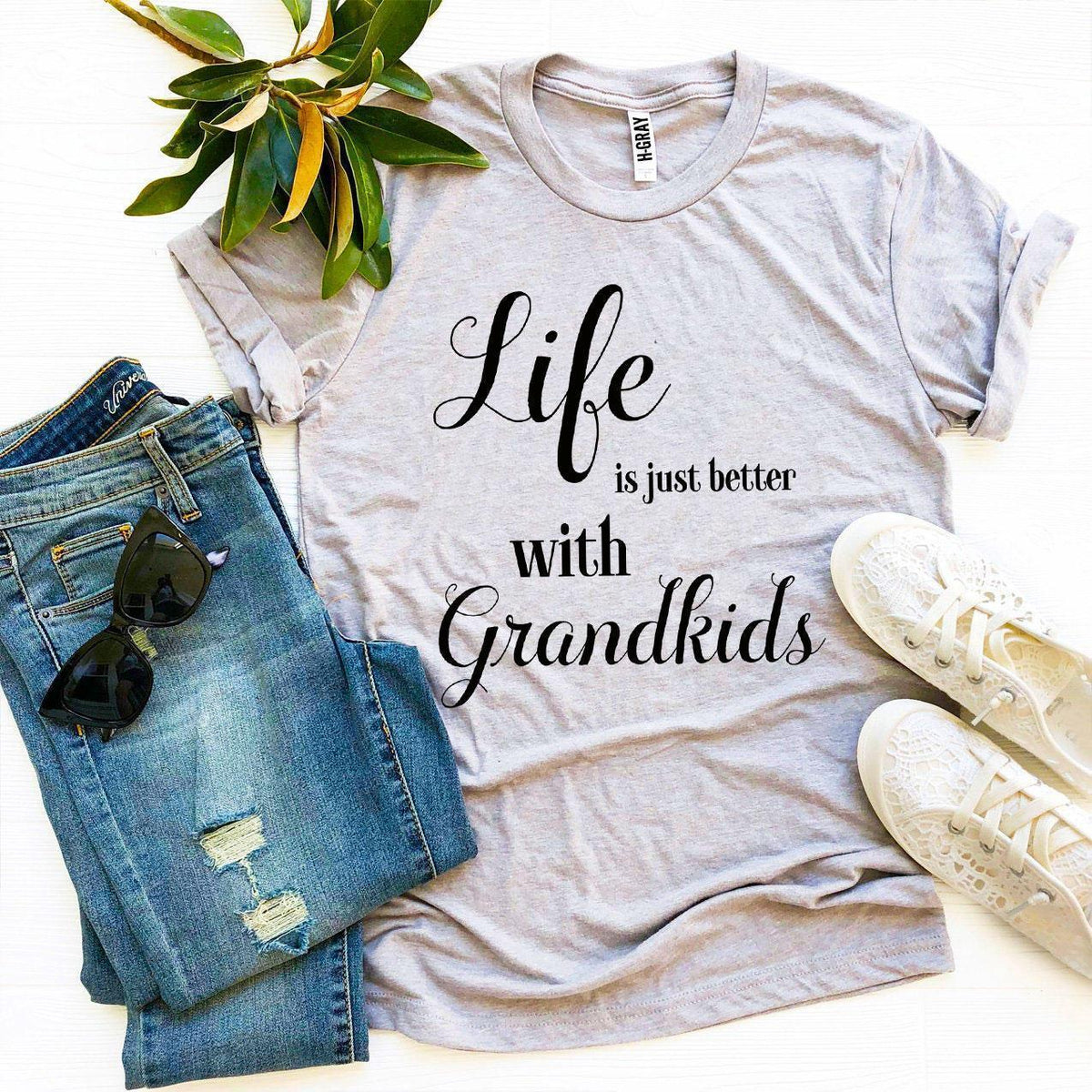 Life Is Just Better With Grandkids T-shirt - Trustymall