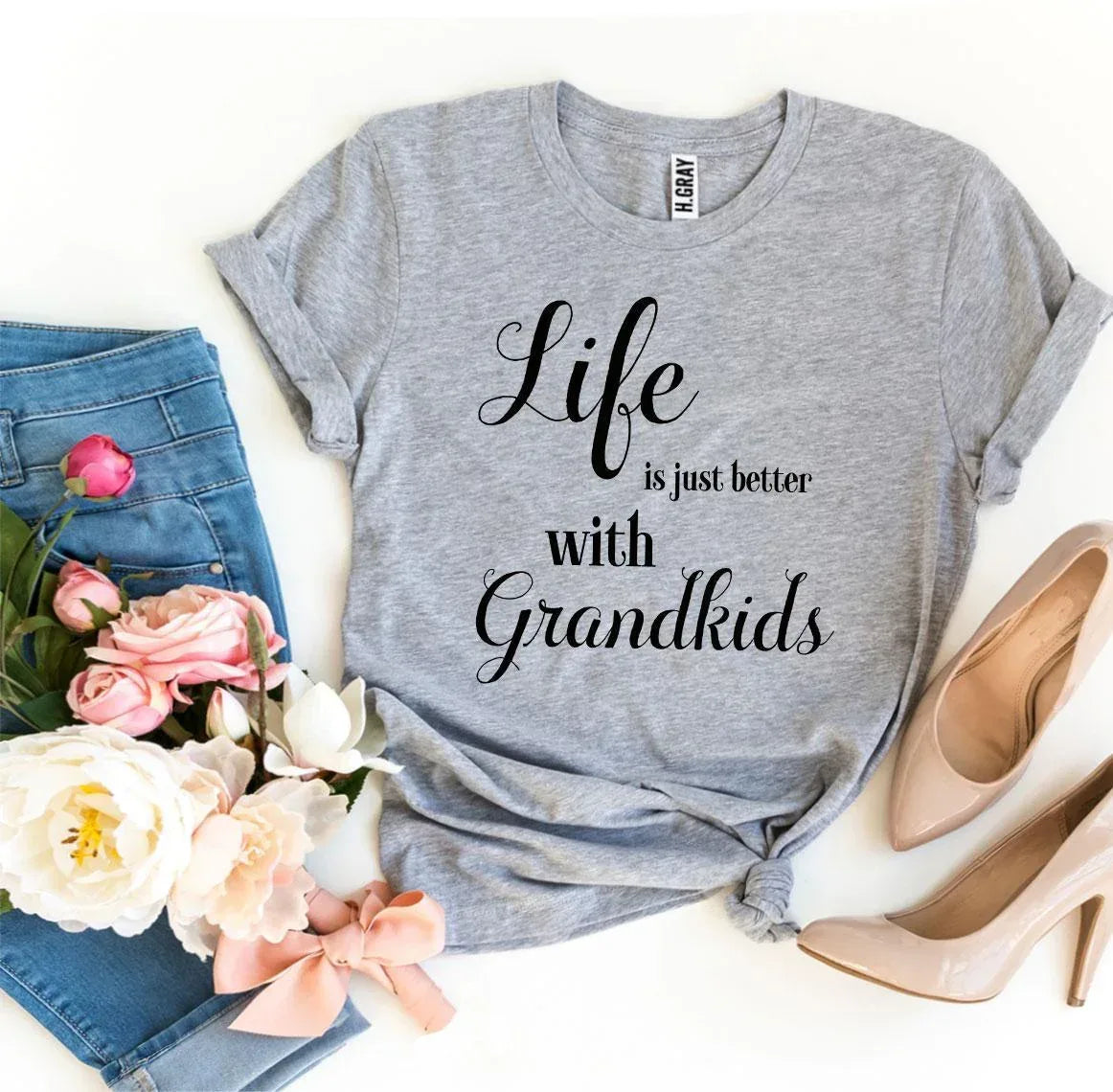 Life Is Just Better With Grandkids T-shirt - Trustymall