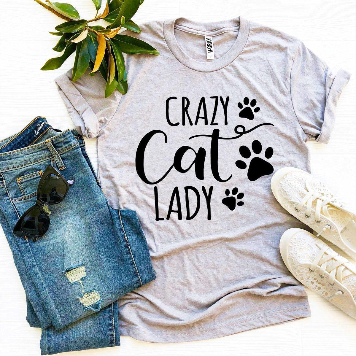 Crazy Cat Lady T-shirt - Trustymall