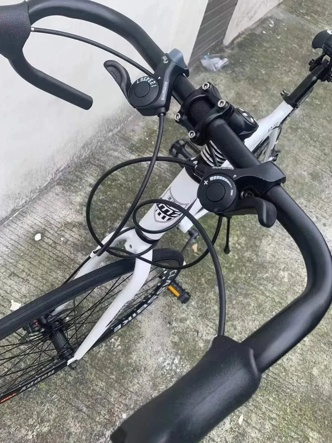 Carpat RoadLine™ 48 – Aluminum Flat Handle Road Bike (Matte Finish, - Trustymall