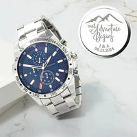 Personalized Mens Watch, Boyfriend Gift, Anniversary Gift - Trustymall