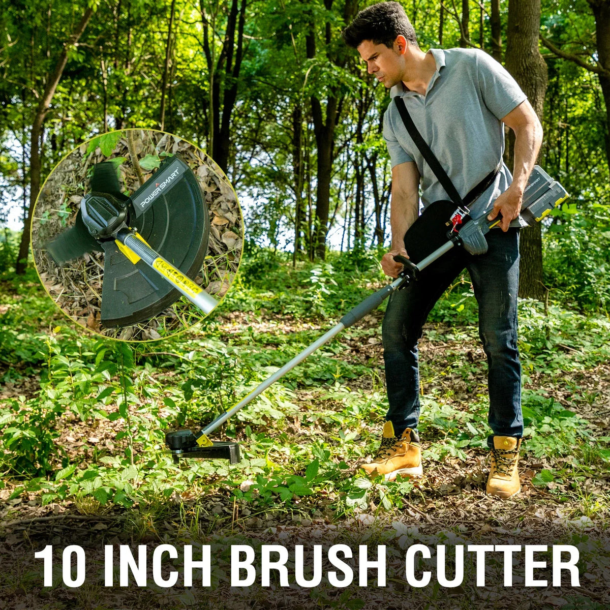 40V 13" Cordless Brush Cutter w/ Battery & Charger DB2501 product image for TrustyMall.