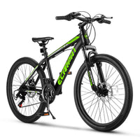 City-Cruizer – 24" Carpat™ ALUMINIUM Mountain Bike (21-Speed, - Trustymall
