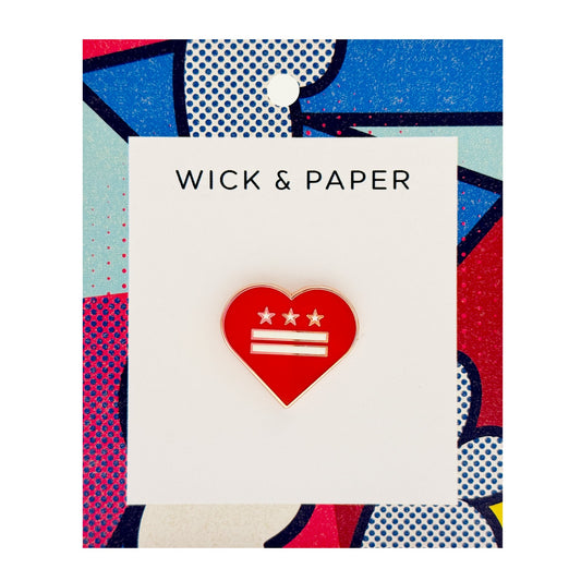 I Love DC Enamel Pin