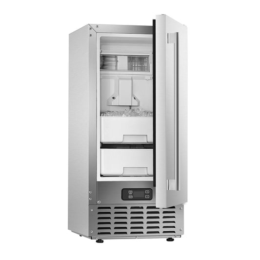Undercounter Ice Maker 66 Lbs/Day Built-in Ice Maker Machine W/