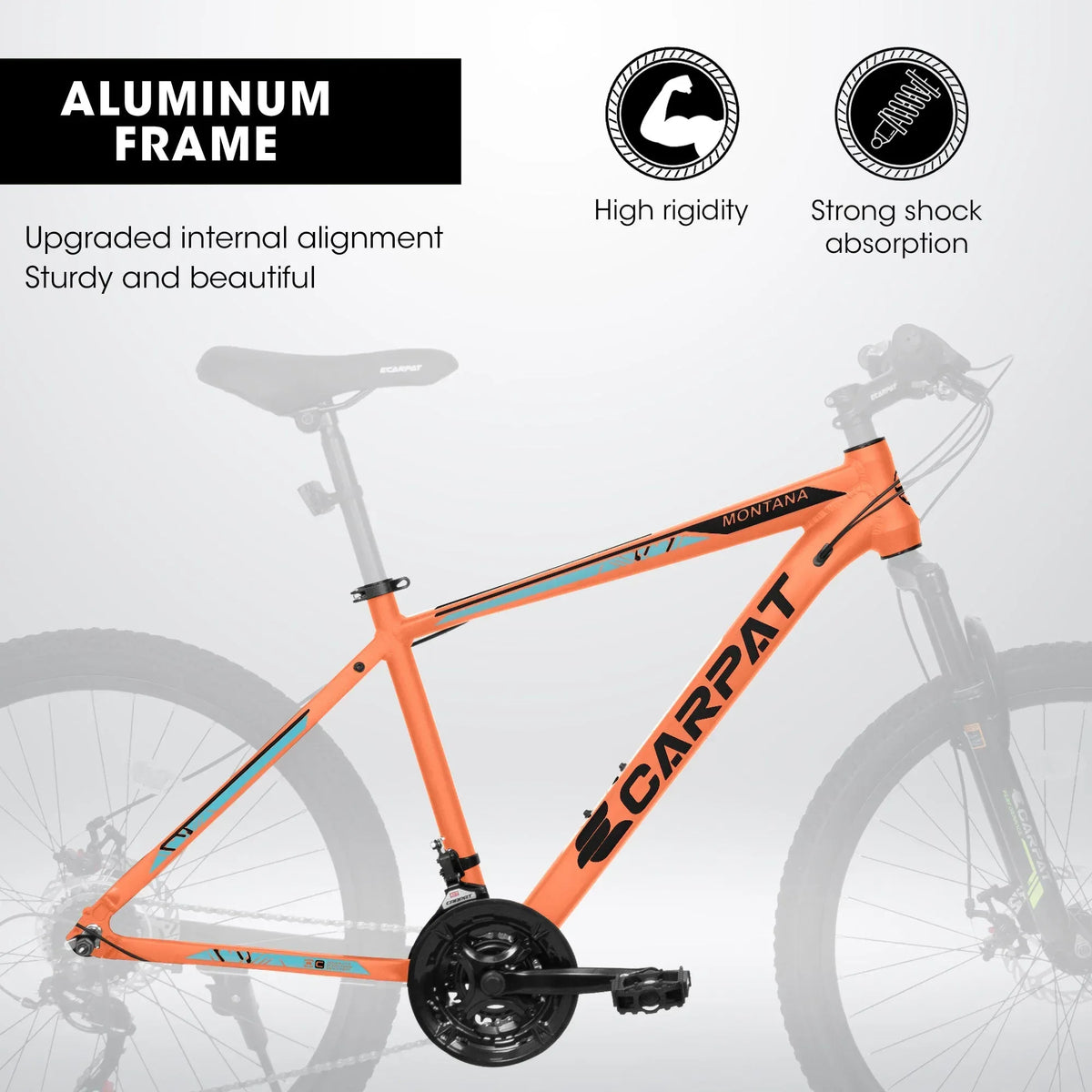 A26322 TrailLite™ – 26" Aluminum Mountain Bike (21-Speed, Dual Disc, - Trustymall