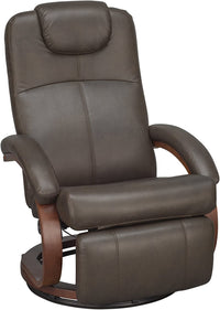 Charles Euro Chair RV Recliner Chestnut Faux Leather
