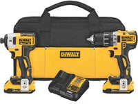 Dewalt-Black & Decker DWDCK283D2 20V Max Compact Drill & Impact Combo - Trustymall