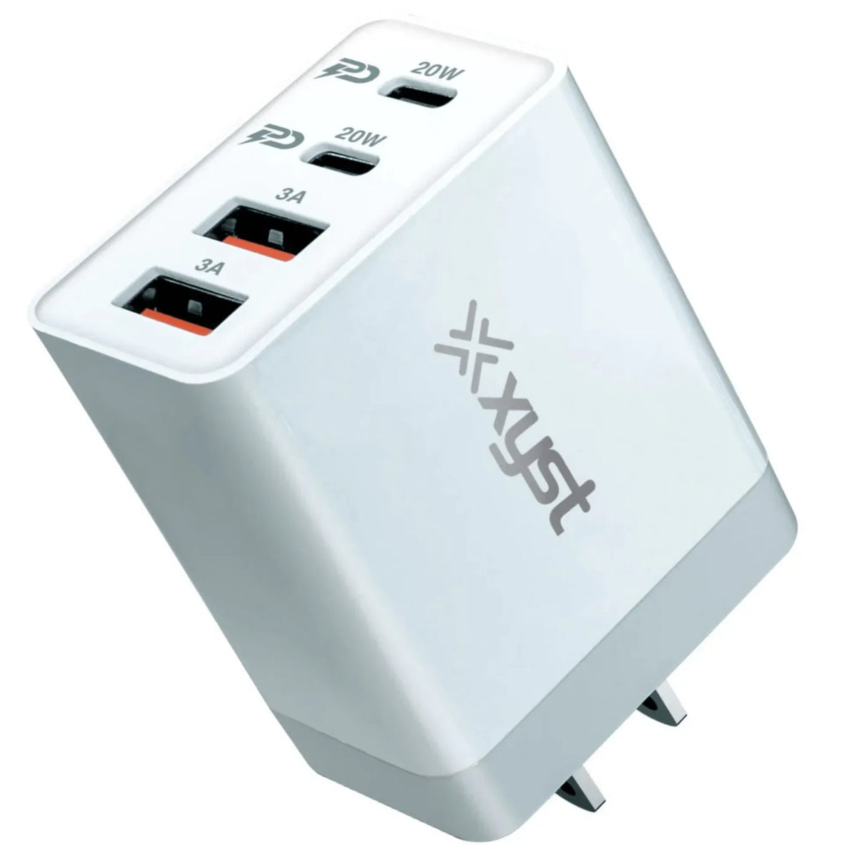 Xyst 35-Watt 4-Port USB-A and USB-C Wall Charger - Trustymall
