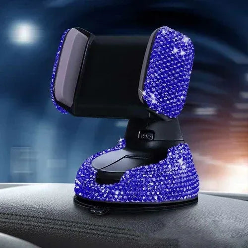 Multifunctional Air Outlet Diamond-encrusted Car Phone Holder - Trustymall