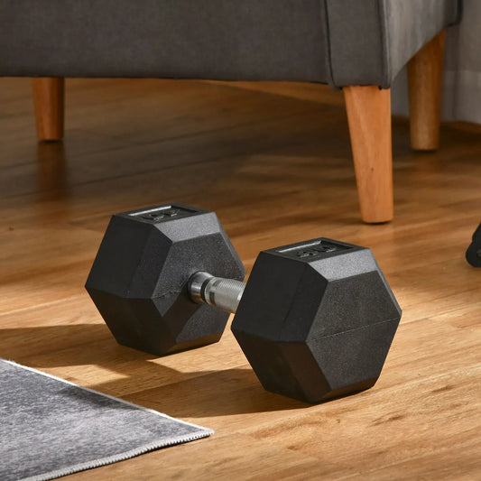 Soozier 40 lbs Kauçuk Dambıl Ağırlık Dambıl El Ağırlığı Barbell