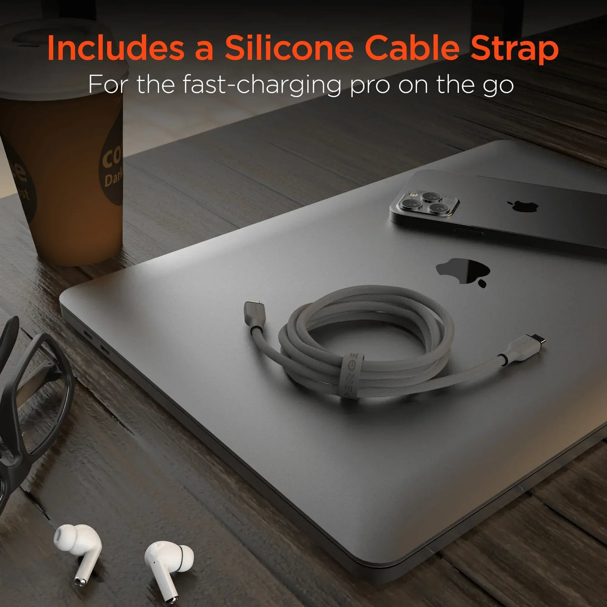 HyperGear Flexi PRO USB-C to Lightning Cable 4ft - Trustymall
