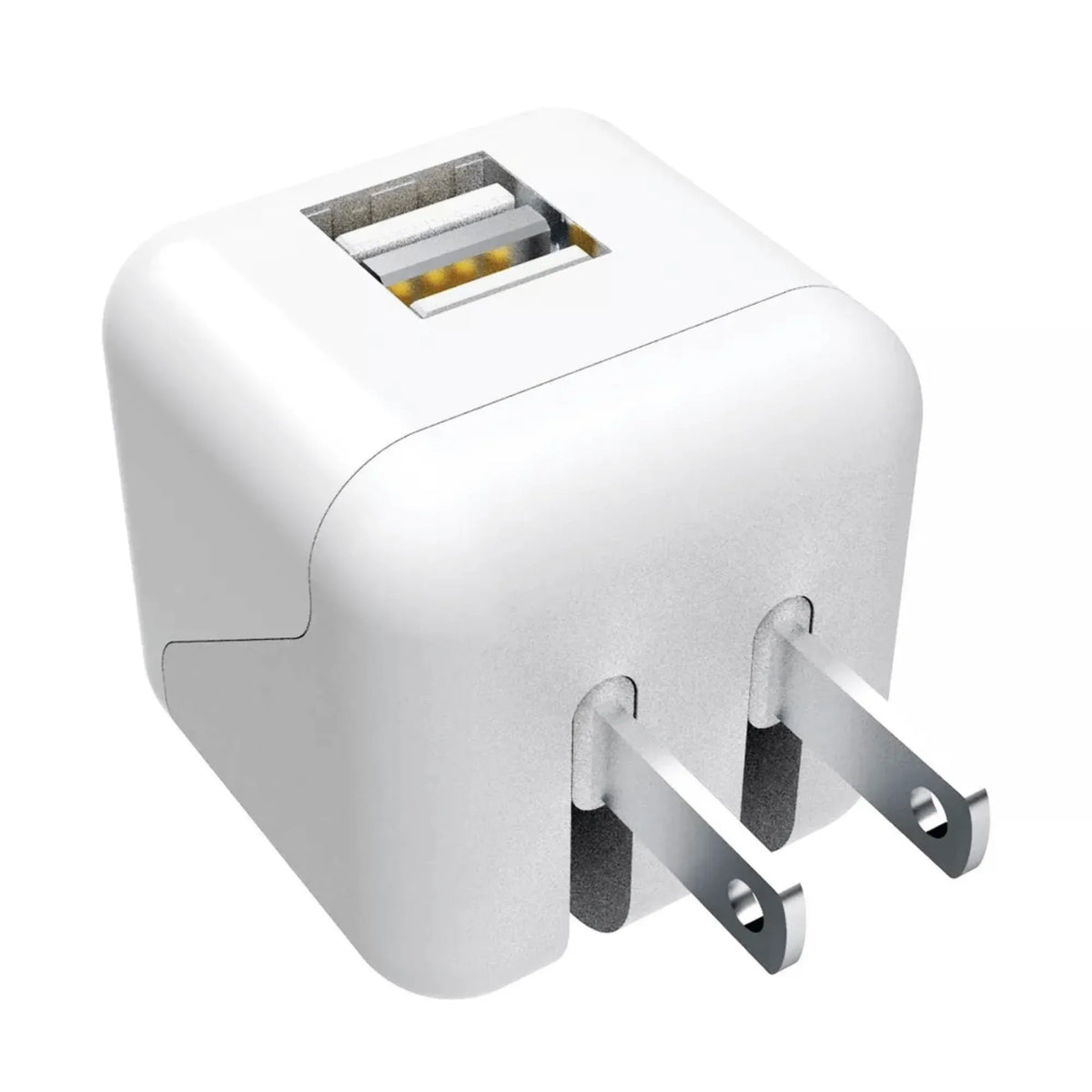Xyst 2.4-Amp Dual USB Foldable Wall Charger - Trustymall
