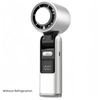 Ice Cool Turbo Mini Fan with Digital Display – USB Rechargeable & - Trustymall