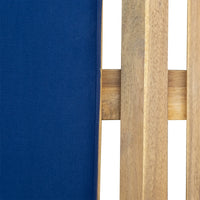 Acacia Wood Adjustable Backrest Outdoor Lounge Chair, Suitable for product image for TrustyMall.