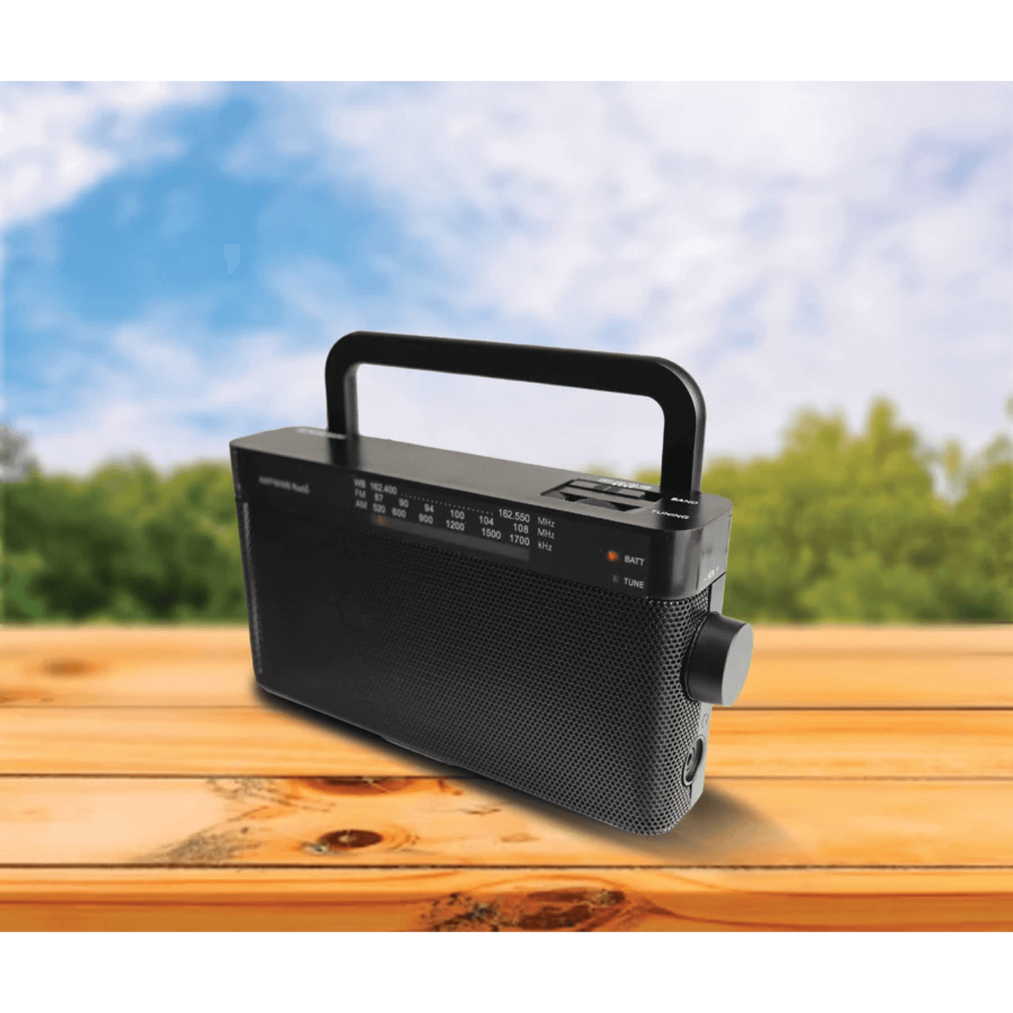 Emerson AM/FM/WB Radio with Telescopic Antenna