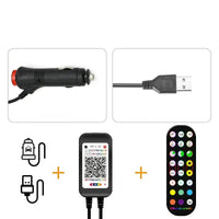 Styling Decorative LED Car Interior Light Waterproof Lamp - Trustymall