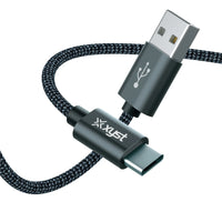 Xyst Charge and Sync USB to USB-C Braided Cable 10Ft - Trustymall