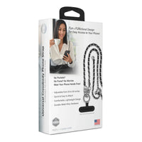 HyperGear TECHcessories Silver Chain with Black Vegan Leather - Trustymall