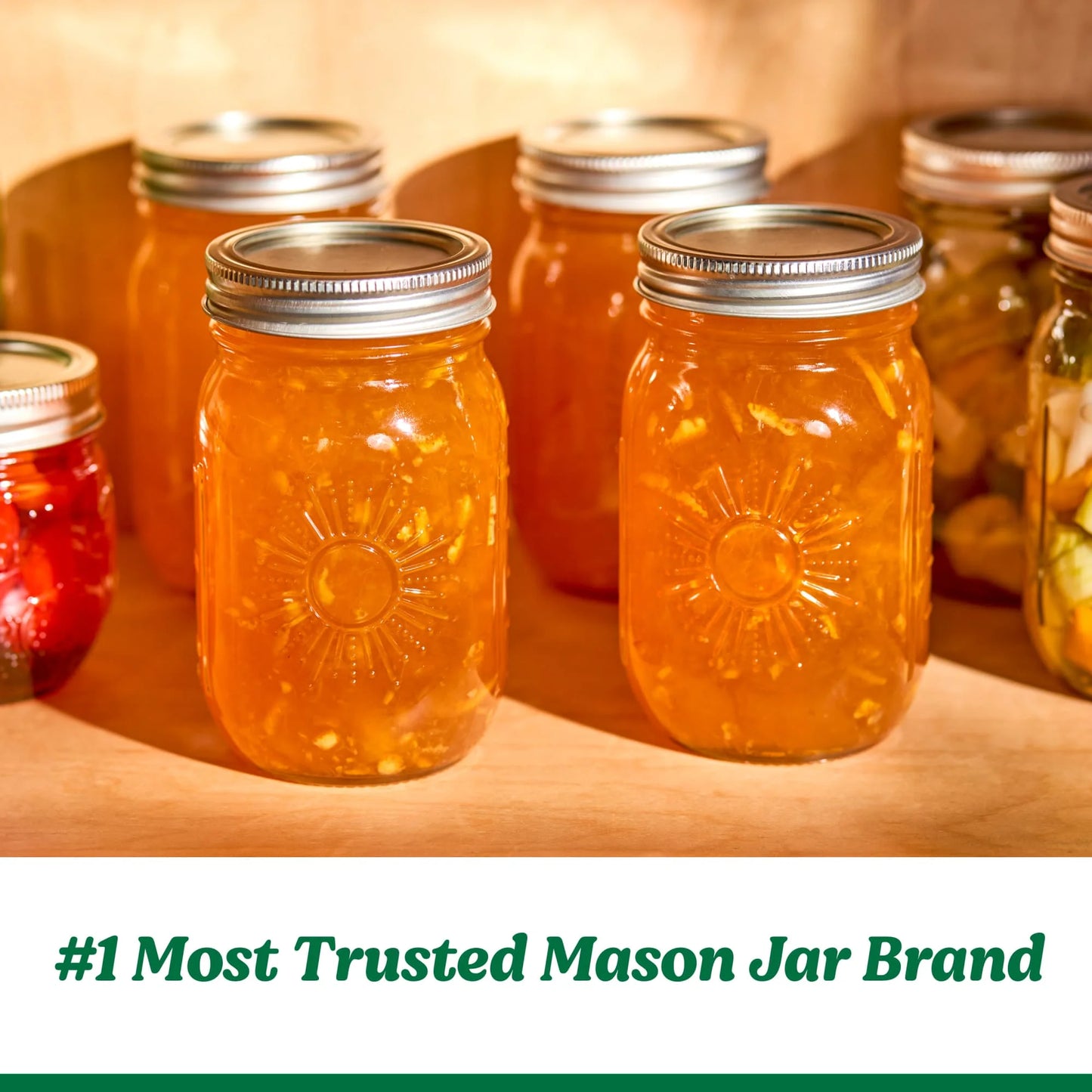 Limited Edition Ball Sunshine Keepsake Mason Jars 16 Oz, 4 Count