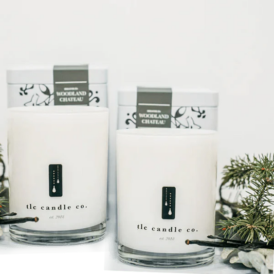 "Frolick Through The Forest" Woodland Chateau Luxury 2-Wick Soy Candle Gift Sets