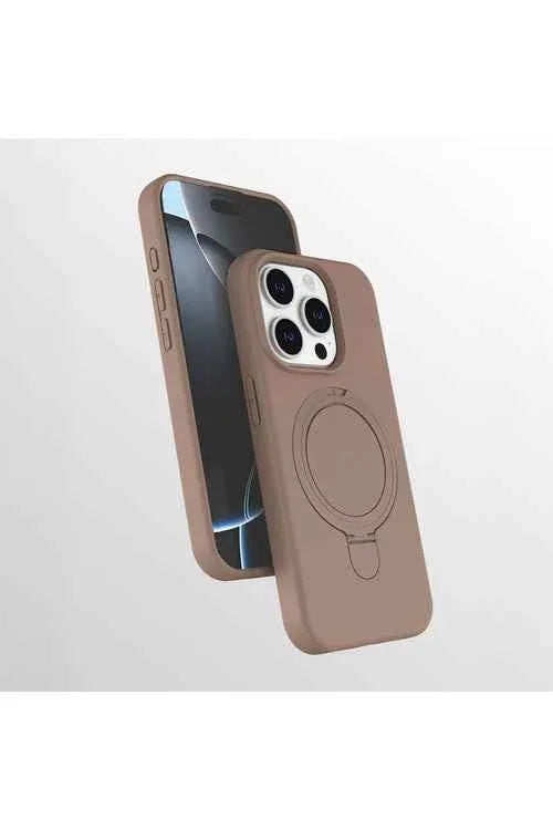 iPhone 14 Pro Max Case with Magnetic Charging and Ring Stand - Samara