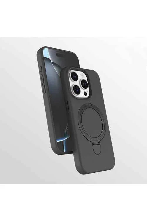 iPhone 14 Pro Max Case with Magnetic Charging and Ring Stand - Samara