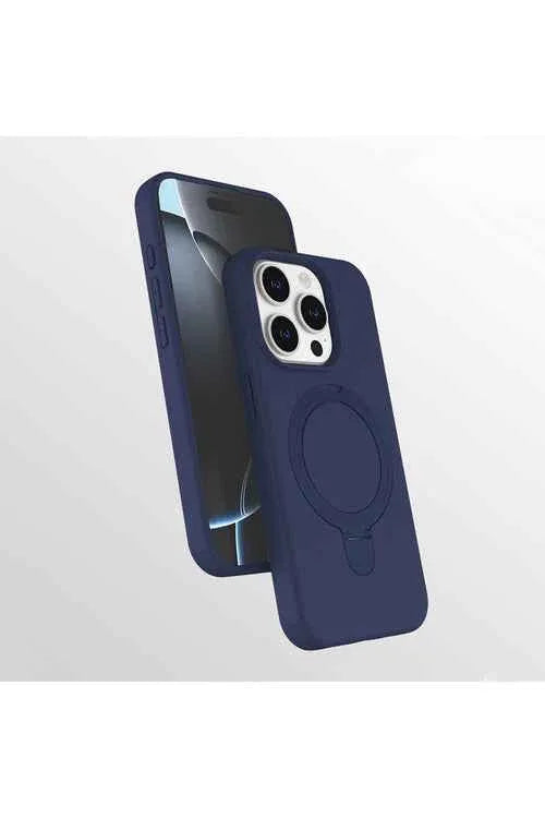 iPhone 14 Pro Max Case with Magnetic Charging and Ring Stand - Samara