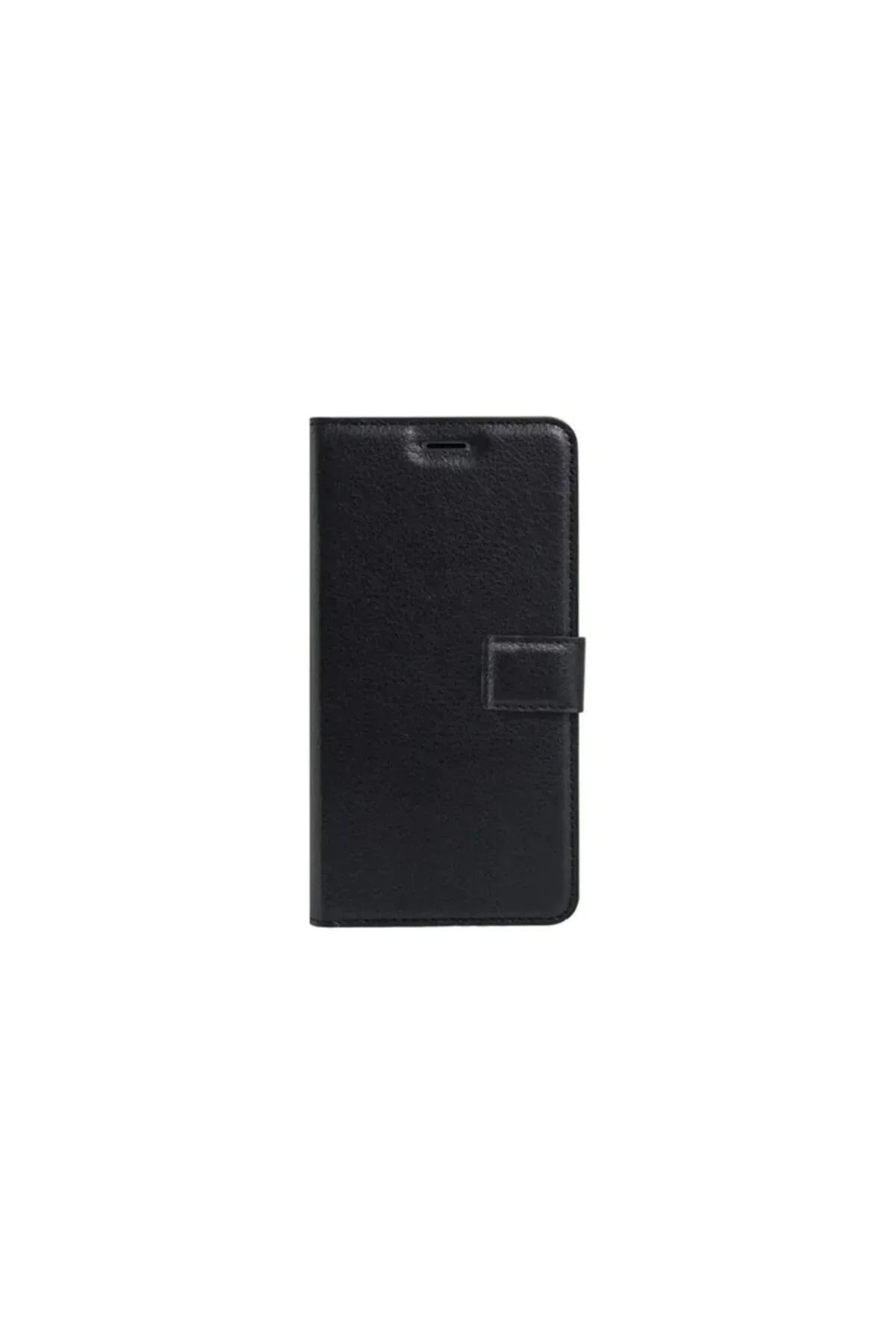 Black Vivo Y27 West Stand flip wallet case showing front cover with card slots.