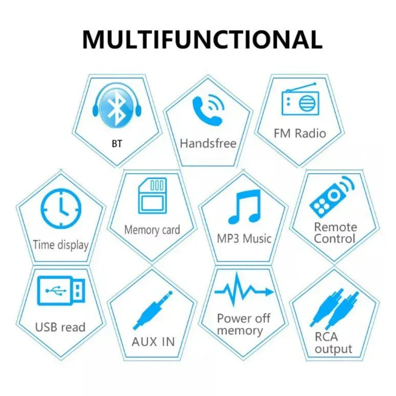 LA-1044BT Car Media Player with Bluetooth - Trustymall