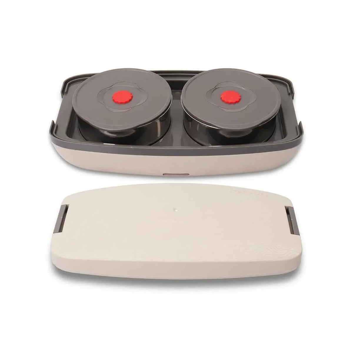 Electric Hotpot Lunch Box with Steel Containers