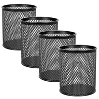 Metal Mesh Pen Holder Set of 4