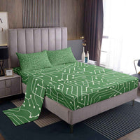 3D Circuit Board Twin Bedsheet Set