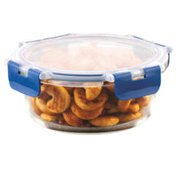 Borosilicate Glass Round Lunch Box 620ml