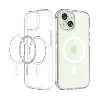 Clear Magnetic Case for iPhone 15 (Magsafe) - Trustymall