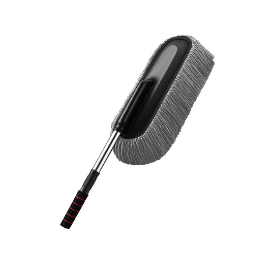 Extendable Microfiber Car Duster Grey