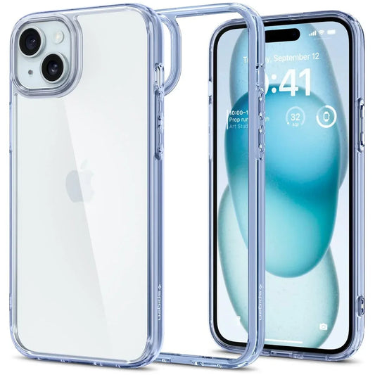 Back Cover Case Compatible with iPhone 15 (Sky Crystal)