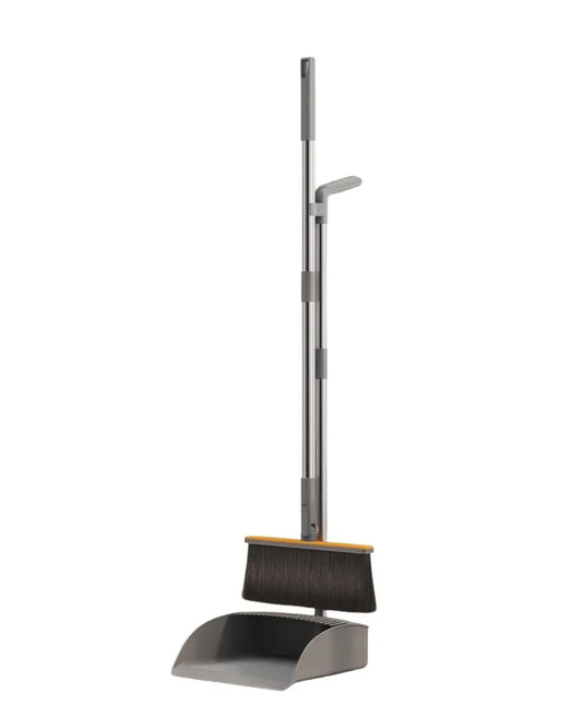Foldable Broom & Dustpan Floor Cleaning Set