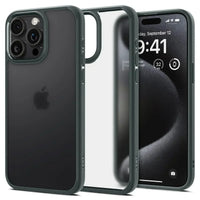 Back Cover Case Compatible with iPhone 15 Pro (Frost Green) - Trustymall
