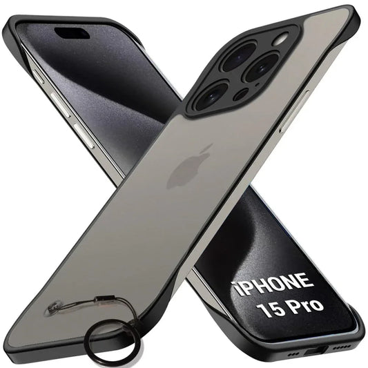 Frosted Matte Back Case for iPhone 15 Pro