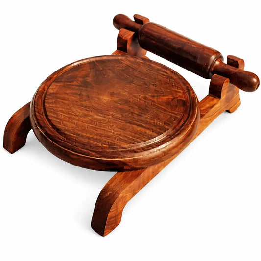 Handcrafted Wooden Chakla Belan Set