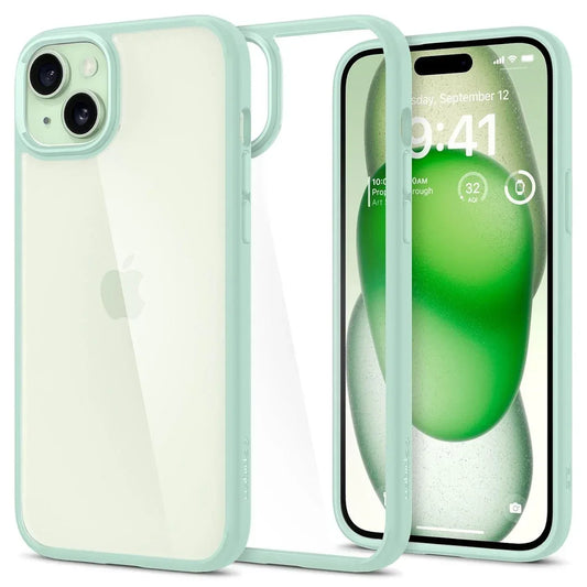 Back Cover Case Compatible with iPhone 15 (Apple Green)