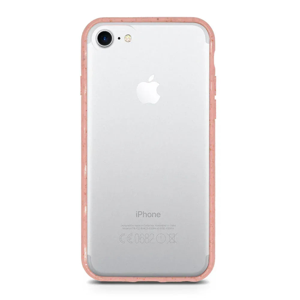 Biodegradable phone case - Transparent Pink - Trustymall
