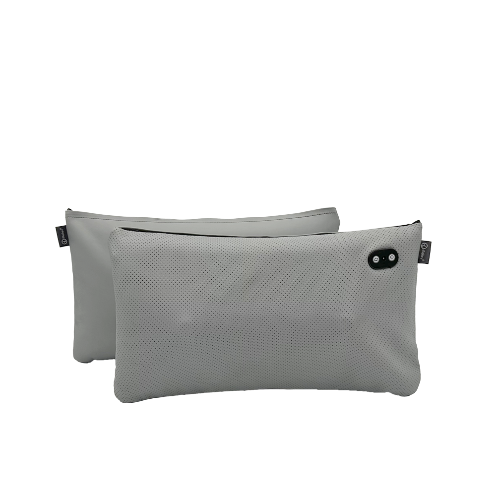 Relaxable™ 100% Genuine Cowhide Tanned Leather Pillow Massager