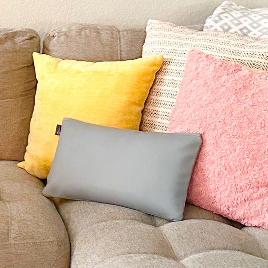 Relaxable™ 100% Genuine Cowhide Tanned Leather Pillow Massager