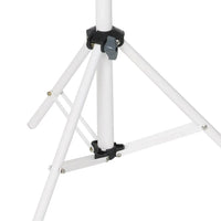LED ring light rotating 360 degrees on a stable tripod with phone holder attached.