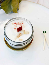 Space Clearing Candle/ Intention Candle / Organic Soy Candle / Candle